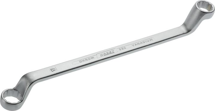 Produktbild HAZET Doppel-Ringschlüssel 630-16X17 ∙ Aussen Doppel-Sechskant Profil ∙ 16 x 17 mm (16 mm, 17 mm)