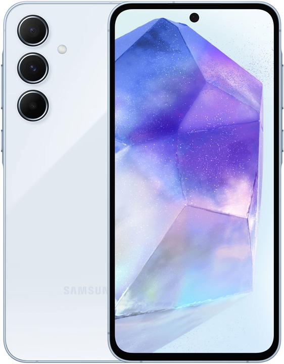 Produktbild Samsung DUPLIKAT Galaxy A55 (128 GB, Awesome Iceblue, 6.60", SIM + eSIM, 50 Mpx, 5G)