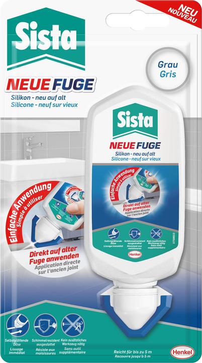 Produktbild Sista Neue Fuge 80 (0.16 kg, Grey, 80 ml)