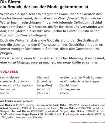 Produktbild Harenberg Spanisch Sprachkalender 2024 (A5, Deutsch)
