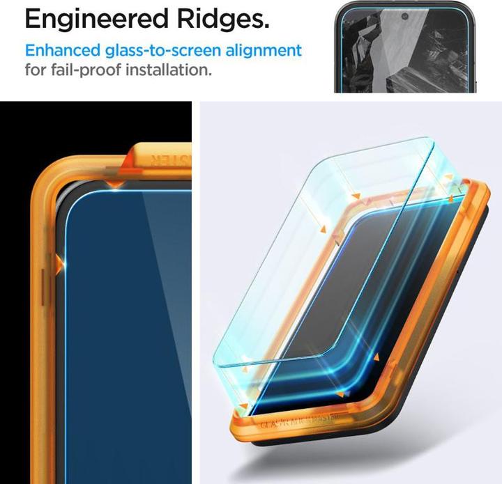 Produktbild Spigen GLAS.tR Align Master (2 Stück, Google Pixel 8a)
