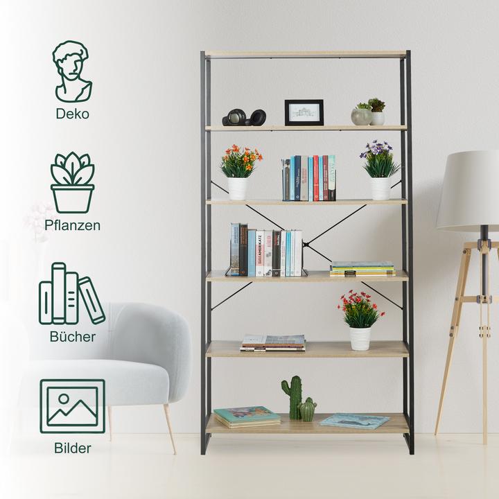 Produktbild Relaxdays Standregal (95 x 35 x 180 cm)