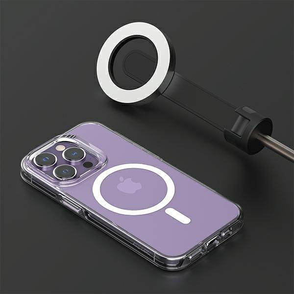 Actual product image Araree Selfie Stick Bluetooth Magfie POD biały/white MagSafe Tripod AR60-01727B