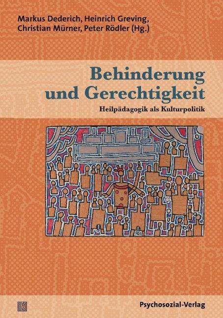 Produktbild Behinderung und Gerechtigkeit (Deutsch, Christian Mu'rner & Peter Ro¨dler, Heinrich Greving, Markus Dederich, 2013)