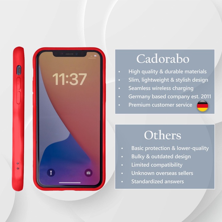 Produktbild Cadorabo TPU Liquid Silicone Case Cover (Apple iPhone 11 Pro)