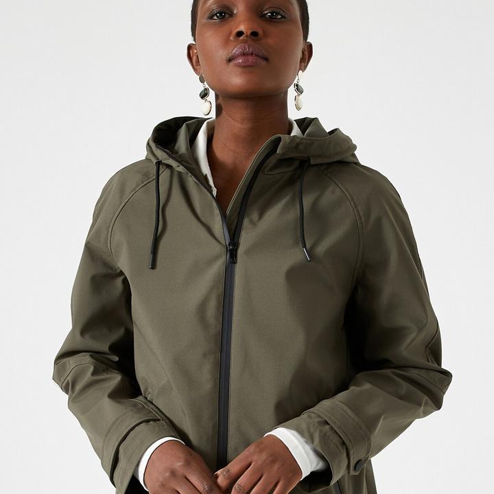 Actual product image Anne Weyburn Windcheater with hood (38)