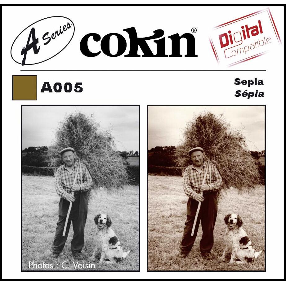 Cokin Filter A005 Sepia (62 mm, Effekt Filter, 67 mm), Objektivfilter