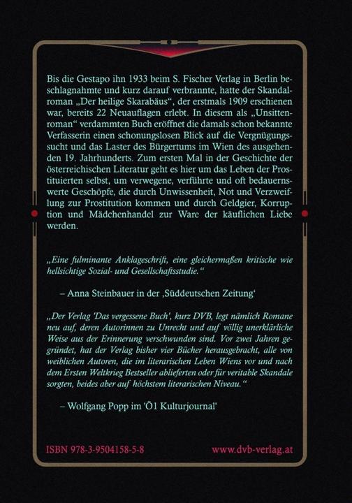 Produktbild Der heilige Skarabäus (Deutsch, 2017)