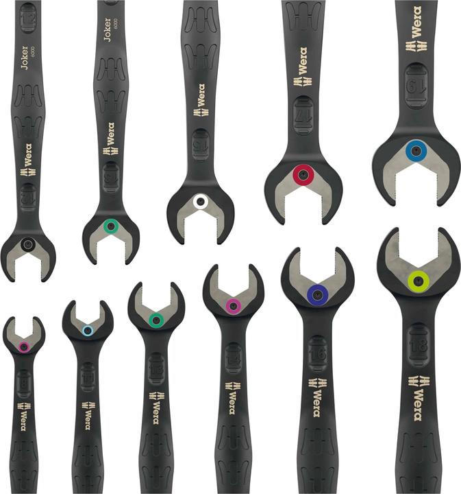 Image du produit Wera Maul-Ringratschenschlüssel-Set (19 mm, 12 mm, 9 mm, 17 mm, 13 mm, 16 mm, 14 mm, 15 mm, 8 mm, 10 mm, 11 mm, 18 mm)