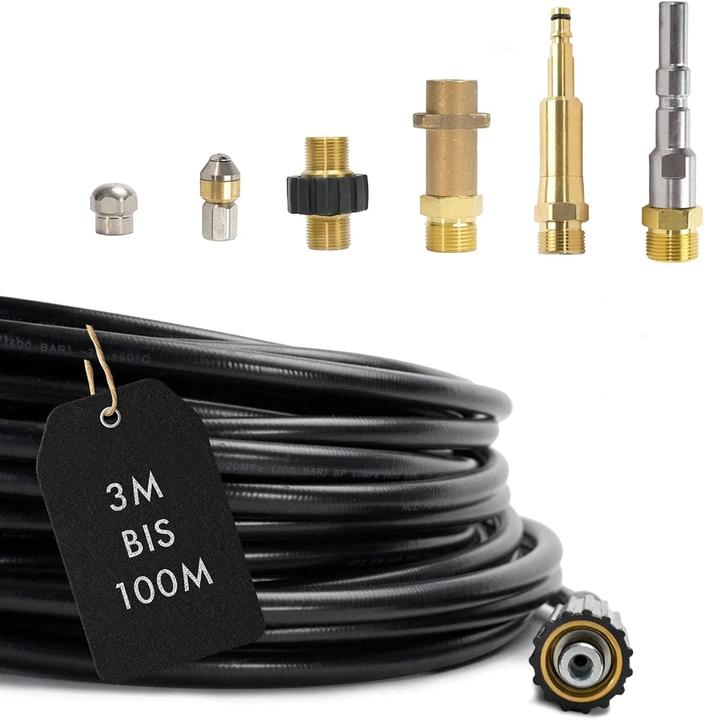 Produktbild M&M Smartek Rohrreinigungsschlauch Set PROFESSIONAL