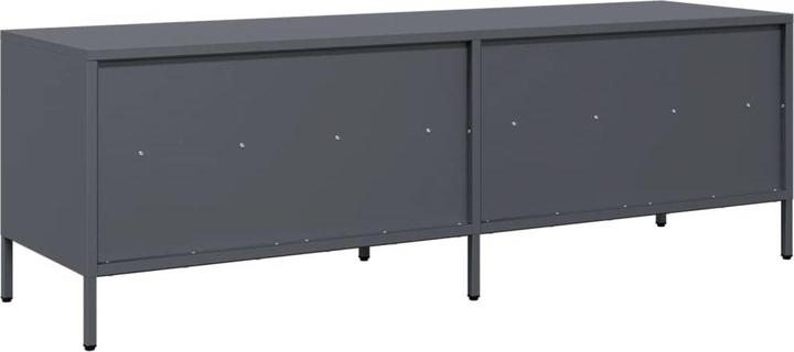 Produktbild vidaXL TV Schrank Lowboard Fernsehschrank Fernsehtisch Kaltgewalzter Stahl (135 x 39 x 43.5 cm)