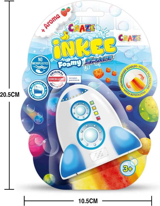 Image du produit Craze Bombe de bain Inkee Foamy Space