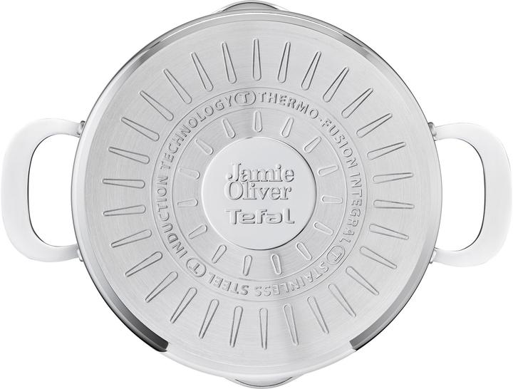 Image du produit Tefal Jamie Oliver Cook Smart 7tlg (24 cm, Ensemble de casseroles et de poêles de cuisson, Acier inoxydable)