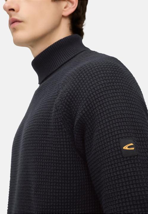 Produktbild Camel Active Strickpullover mit Stehkragen (M)