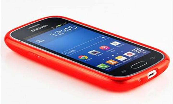 Productafbeelding Cadorabo TPU X-Line Cover (Samsung Galaxy Trend Lite)