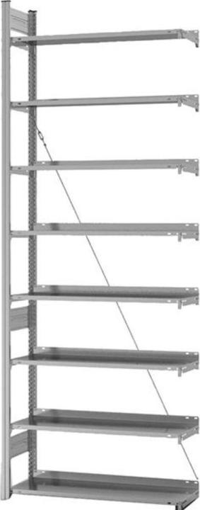 Actual product image Hofe File shelving, galvanized