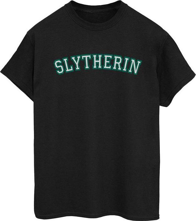Produktbild Collegial Slytherin Boyfriend Fit TShirt (XXL)