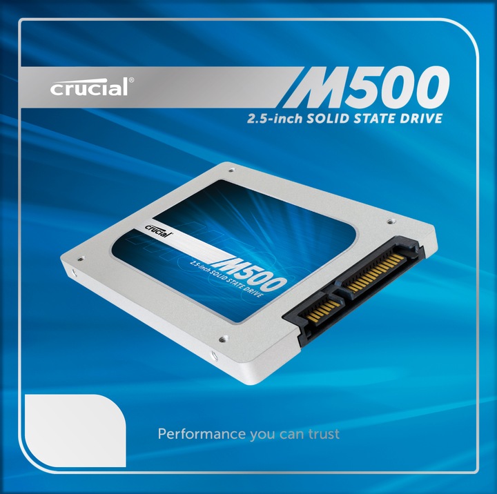 Actual product image Crucial M500 (480 GB, 2.5")