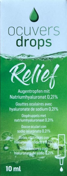 Produktbild Innomedis Relief (10 ml, Ocuvers drops Relief Augentropfen)