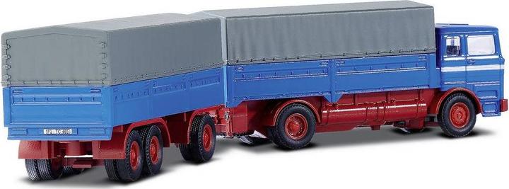 Produktbild Carson 1:87 MB 1620 Plane m.Anhäng.100%RTR blau