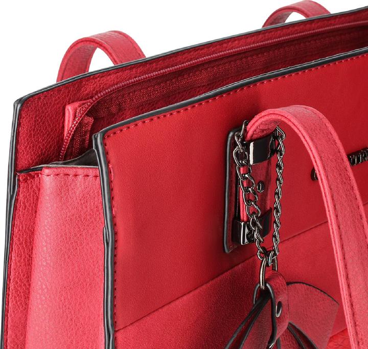 Actual product image Gallantry Ladies handbag Politexture red (5 l)