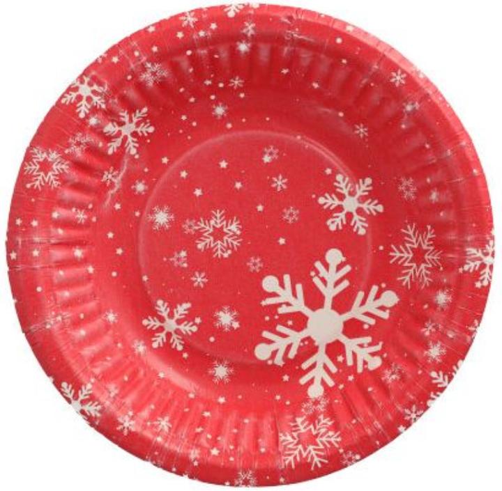 Productafbeelding Papstar Schalen Winter Time (50x)
