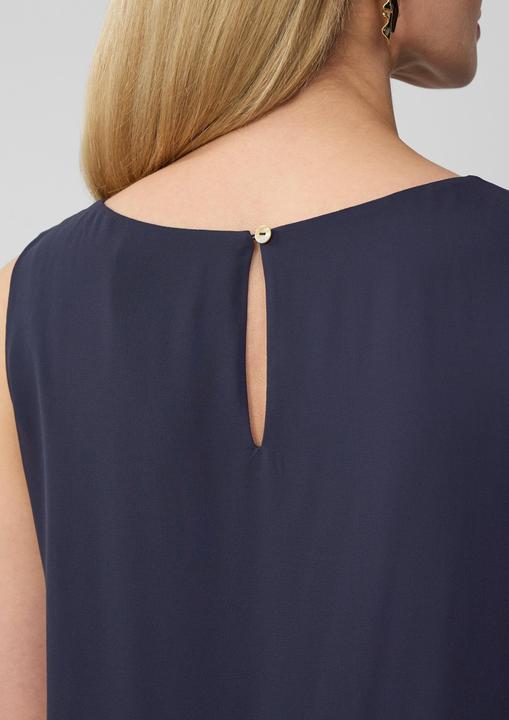 Produktbild S.Oliver Kleid Ausgestelltes Chiffon-Kleid mit Volants (38)