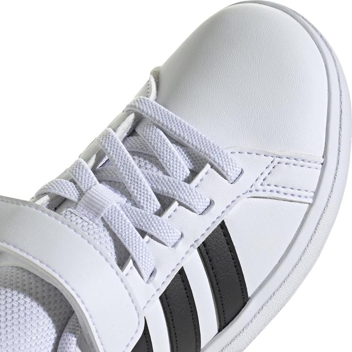 Actual product image Adidas Unisex GRAND COURT 2.0 SHOES Children shoes, Cloud white/core black/Cloud white, 35 EU (35)