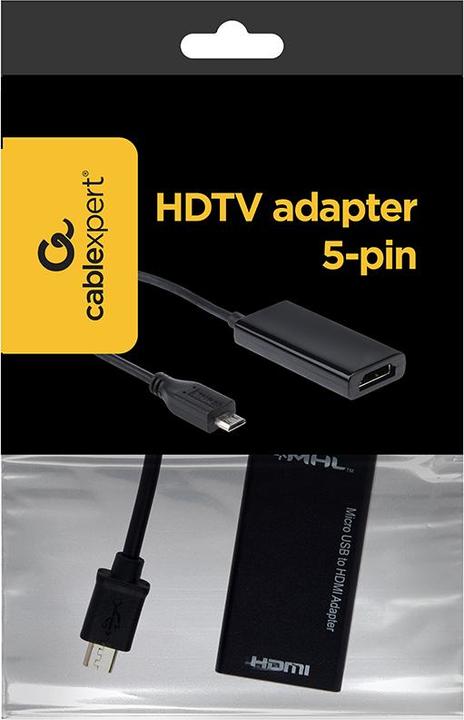 Immagine prodotto Gembird A-MHL-002 Adattatore grafico USB (Micro USB, HDMI, 4.70 cm)