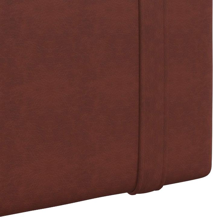 Glossy brown