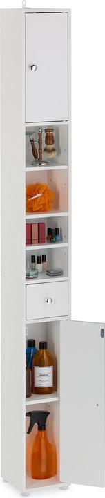 Produktbild Relaxdays Badezimmerschrank (20 x 20 x 180 cm)