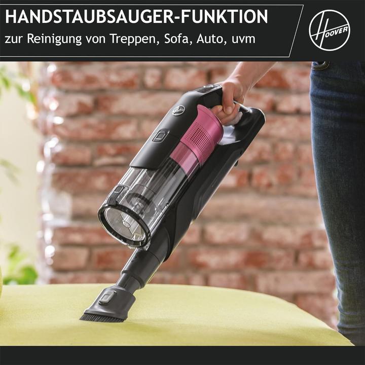 Actual product image Hoover HF9 HF920H 011 Rose, Pink Bagless