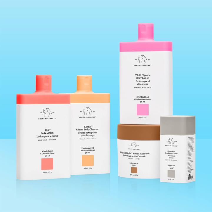 Produktbild Drunk Elephant Pflege T.L.C. Glycolic Body Lotion 240 ml (Körperlotion, 240 ml)