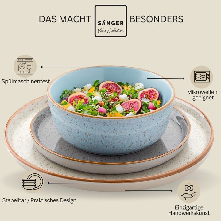 Produktbild Sänger Tafelservice Rio (16 Stück)