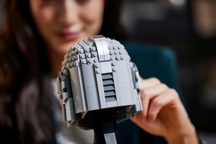 Produktbild LEGO Mandalorianer Helm (75328, LEGO Star Wars)