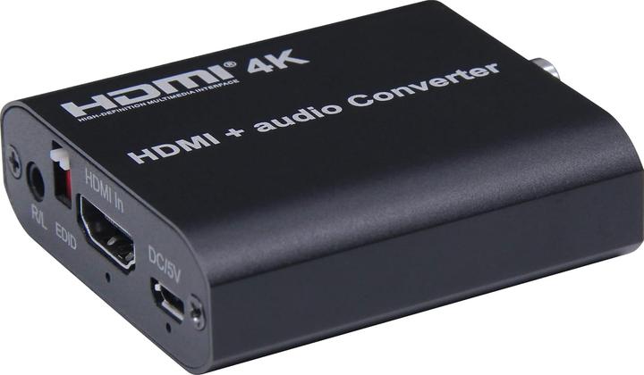 Actual product image PremiumCord HDMI 4K Audio Extractor mit Audiotrennung