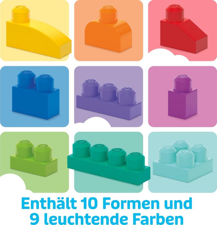 Image du produit Mega Bloks Sac 80 BRIQUES - Briques de construction - 12 mois et +