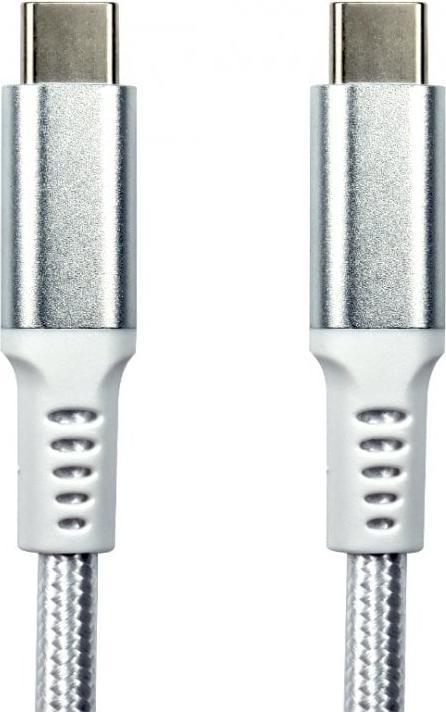 Produktbild Cables Direct CDL 1m White USB Type C M- M Braid