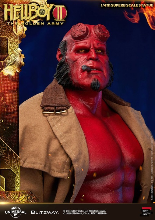 Produktbild Blitzway Hellboy 2 -The Golden Army “Hellboy” 1/4 Statue