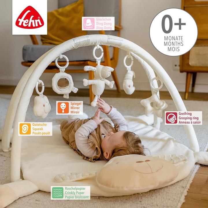 Actual product image Fehn 154580 3-D Activity Blanket, Sheep
