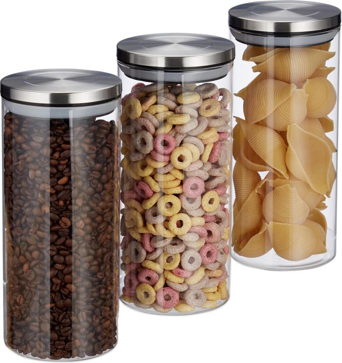 Produktbild Relaxdays Vorratsglas (1.30 l)