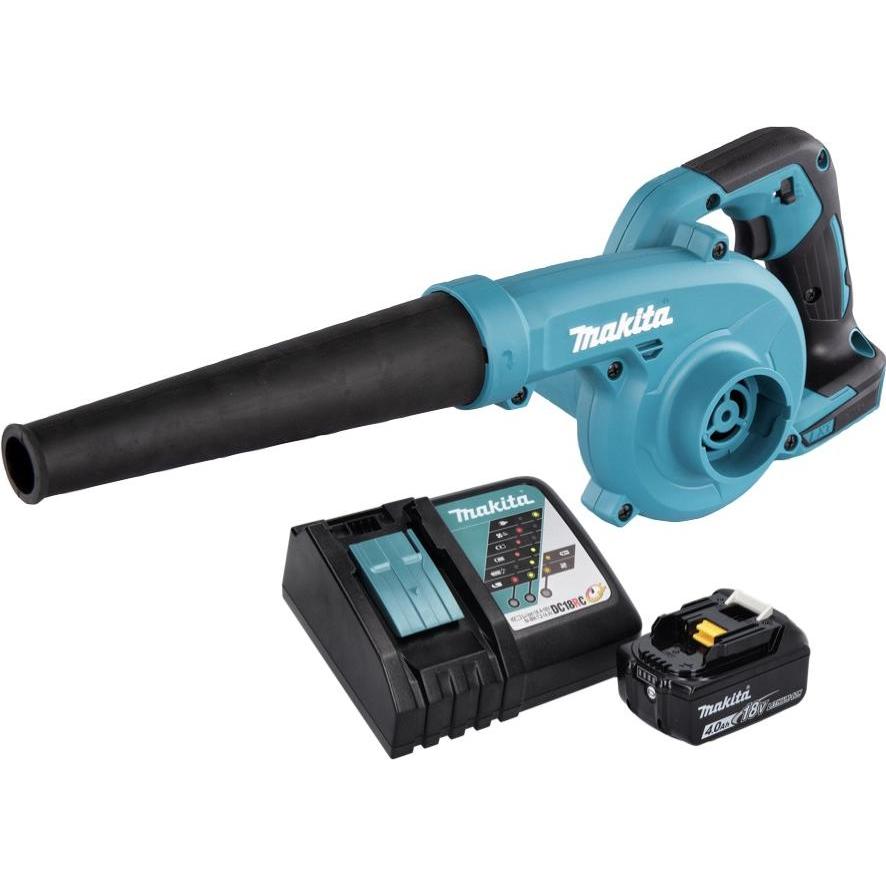 Thumbnail - Makita, Laubsauger + Laubbläser, DUB 185 RM1 Akku Laubbläser Gebläse 18 V + 1x Akku 4,0 Ah + Ladegerät (Akkubetrieb, Lau...