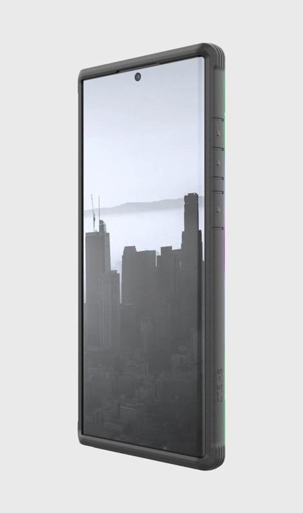 Actual product image Samsung Galaxy S22 Ultra - Raptic/X-Doria Defence Shield Case with iridescent frame (Samsung Galaxy S22 Ultra)