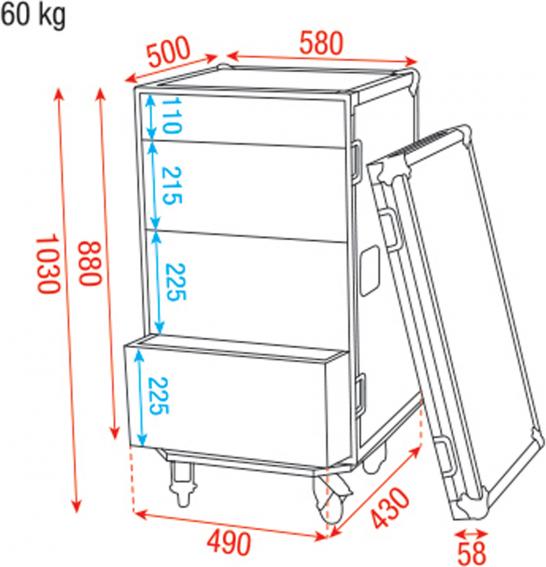 Image du produit DAP-Audio Uca-Dra2 (Boîtier 19)