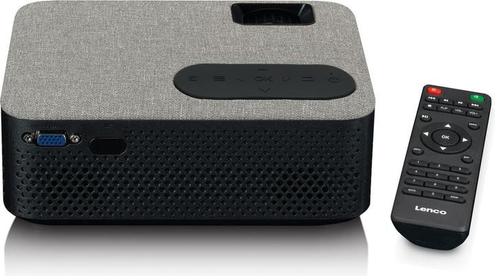 Image du produit Lenco LPJ-700BKGY (HD, 4000 lm)