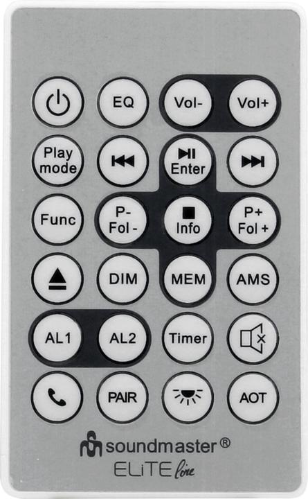 Actual product image Soundmaster UR2180SI (DAB+, Bluetooth)