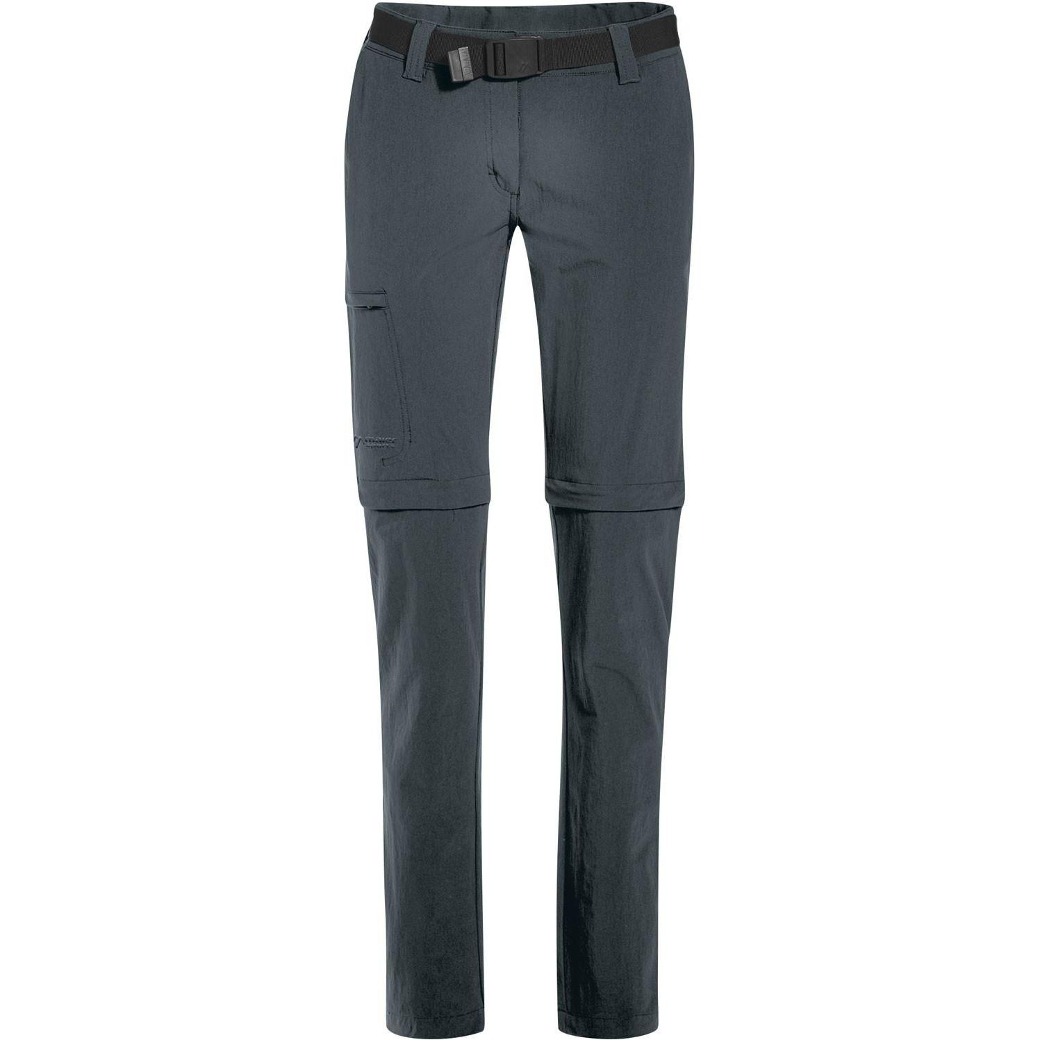 Maier Sports, Damen, Outdoorhose, Inara Slim Zip Off Pant (44), Grau, 44