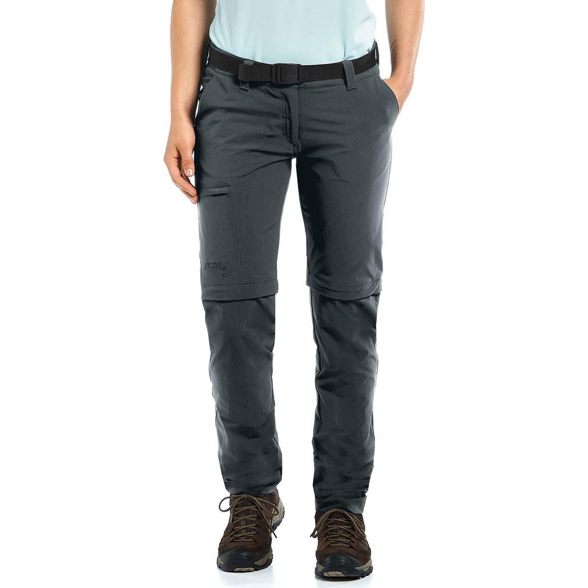 Thumbnail - Maier Sports, Damen, Outdoorhose, Inara Slim Zip Off Pant (44), Grau, 44