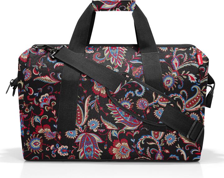 Paisley black, Black, Red