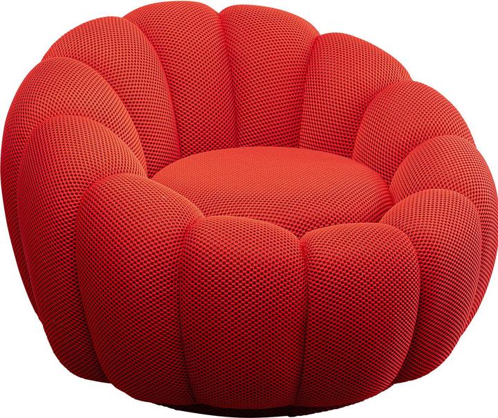 Produktbild Kare Design Drehsessel Peppo Bloom Rot
